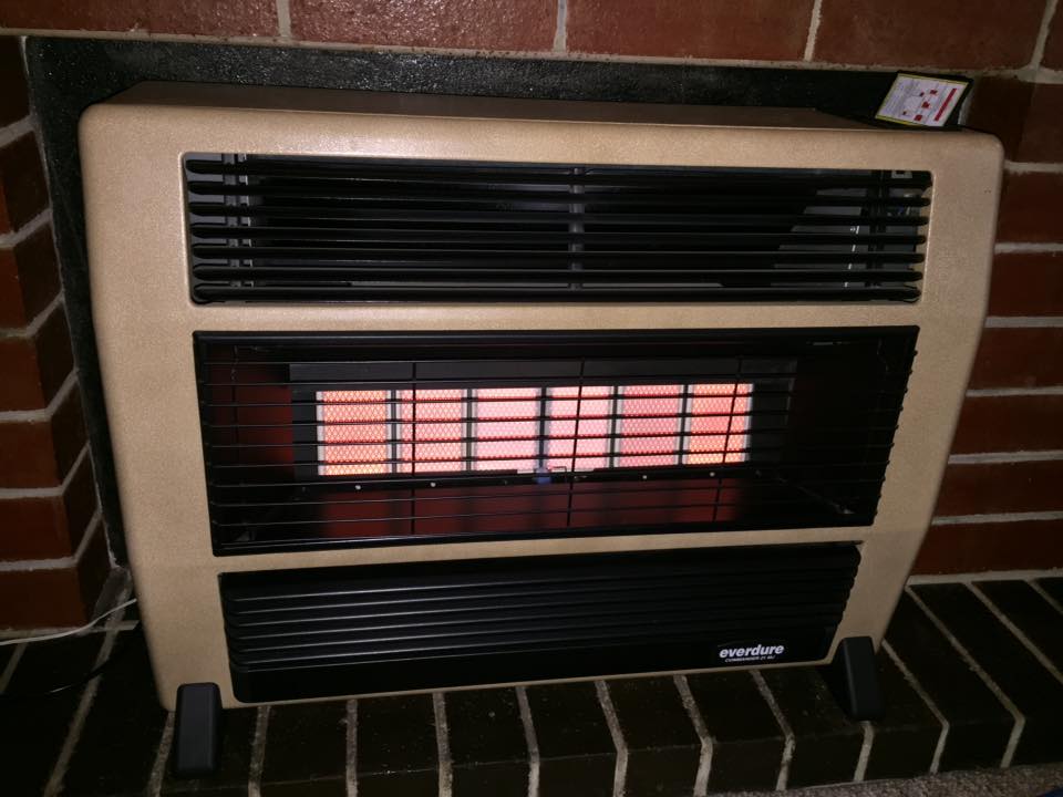 Serviced Gas Room Heater